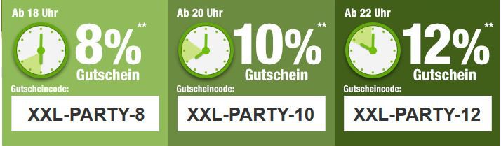 GartenXXL Late Shopping mit Staffelrabatten bis 12% nur heute!