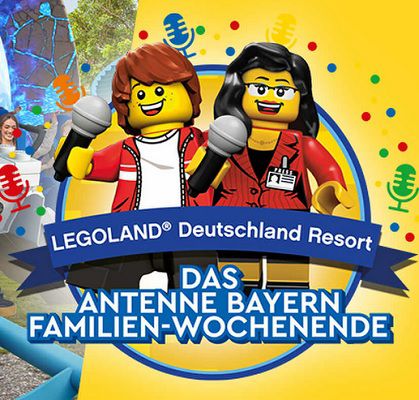 01.   02. April: Freier Entritt für Kinder ins Legoland Günzburg