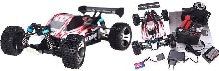 Wltoys A959   Offroad RC mit bis zu 45km/h für 46,57€