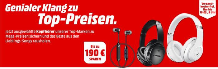 Media Markt Kopfhörer Preishammer: z.B SONY MDR ZX770BNL Noise Cancelling für 75€ (statt 135€)
