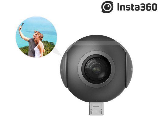 Vorbei! Insta360 Air 360° Aufsteck Kamera für Android für 39,95€ (statt 56€)