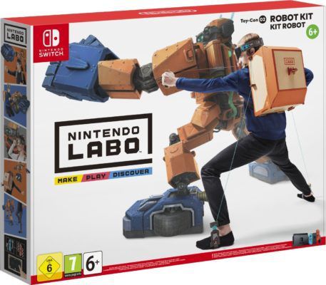 Nintendo Labo: Toy Con 02 Robo Set für 30,99€ (statt 40€)