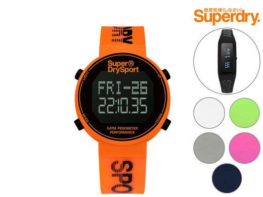 Superdry Uhren und Activity Tracker für je 35,90€