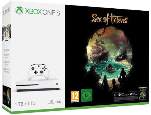 MICROSOFT Xbox One S 1TB Konsole   Sea of Thieves Bundle für 200,32€ (statt 280€)