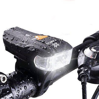 XANES SFL 01 600LM XPG + 2 LED Fahrradlampe für 6,53€ (statt 10€)