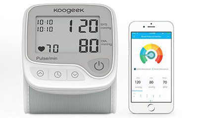 Elektronisches Handgelenk Blutdruckmessgerät mit LCD & App Anbindung für 19,99€ (statt 26€)