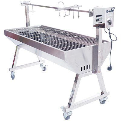 Spanferkelgrill   Grillwagen aus Edelstahl ab 254,15€ (statt 319€)