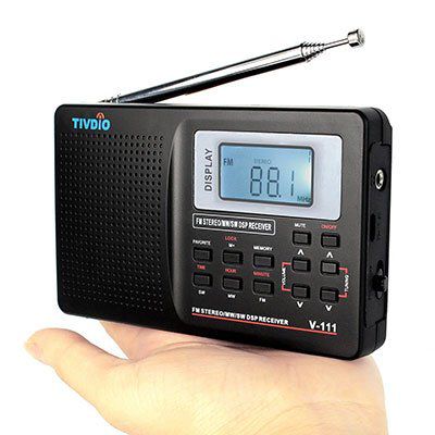 TIVDIO V 111   tragbares Radio für 9,99€ (statt 19€)