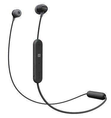 SONY WI C300 kabelloser schwarzer In ear Kopfhörer für 19€ (statt 26€)