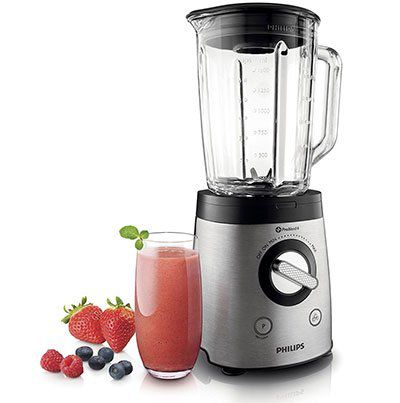 PHILIPS HR2093/08   Standmixer mit 900 Watt & 2L Glasbehälter für 53,99€ (statt 74€)