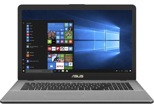 ASUS N705UD GC005T Gaming Notebook mit 17.3 Zoll Display, i7, 16GB RAM, 1TB HDD, 128 GBSSD, GeForce GTX 1050 für 999€ (statt 1.399€)