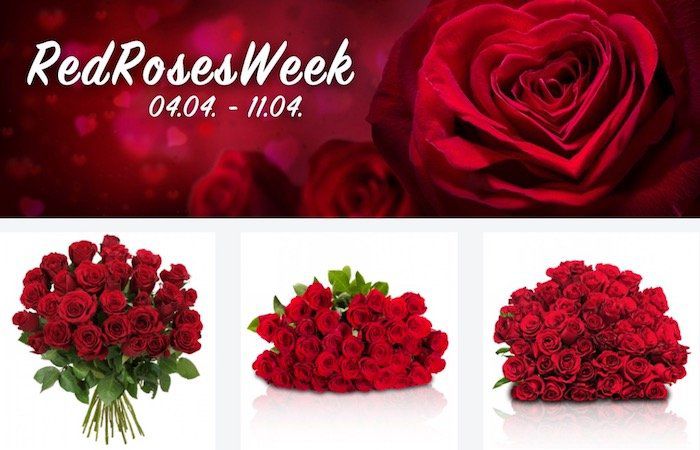 Red Roses Week bei Blume Ideal   z.B. 55 rote Rosen für nur 29,98€