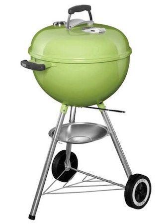 Weber BBQ Holzkohlegrill 47cm in Grün für 90,49€ (statt 120€)