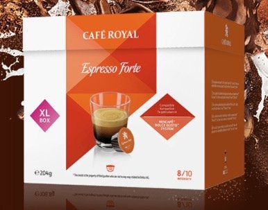 Preisfehler bei Cafe Royal: 480 Espresso Forte Kapseln nur 11,65€ (statt 61€)