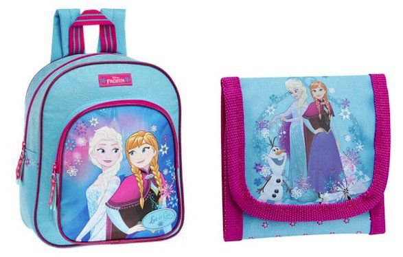 Disney Frozen Kinder Rucksack für 6,95€ (statt 10€) + Geldbörse für 2,95€