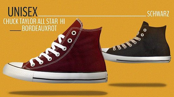 Converse Unisex Sneakers bei vente privee   z.B. Chuck Taylor All Star Hi für 32,90€ (statt 43€)