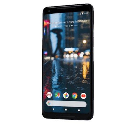 Google Pixel 2   64GB in Schwarz oder Schwarz/Weiß für 149,90€ (statt 378€) [G Ware]