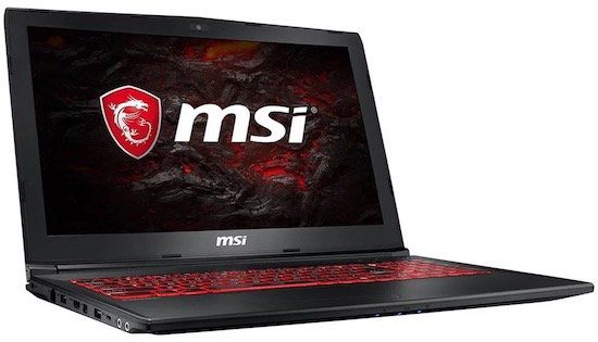 MSI GL62M Gaming Notebook mit GTX 1050ti (4GB) für 769€ (statt 871€)