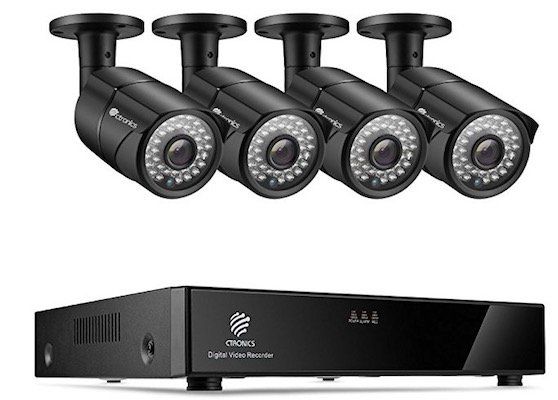 Ctronics Überwachungskamera CCTV DVR Kit mit 4 Kameras für 101,99€ (statt 150€)