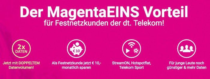 Telekom MagentaMobil M mit 8GB LTE für 53,45€ mtl. + Top Smartphone   MagentaEINS Vorteil nur 43,45€ mtl.