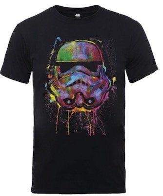 Star Wars Paint Splat Stormtrooper T Shirt für 10,99€ (statt 18€)