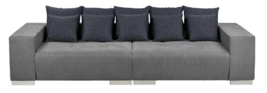 Abgelaufen! switch Big Sofa Max 300cm inkl. 10 Kissen für 175,70€ (statt 559€)