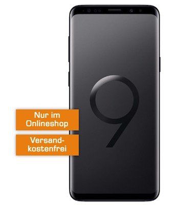 TOP! Samsung Galaxy S9 Plus für 49€ + Telekom Flat mit 4GB für 36,99€ mtl.