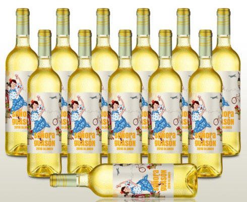 12 Flaschen Senora Guason Blanco 2016 fruchtiger Weißwein für 35,69€