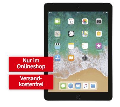 iPad 2018 mit 32GB LTE für 1€ + Telekom 4GB LTE Datenflat für 19,99€ mtl.