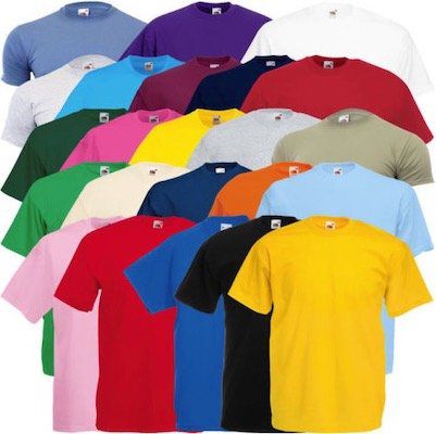 3er Pack Fruit of the Loom T Shirts Valueweight für 6,99€