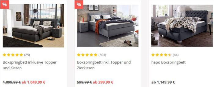 Yourhome mit 50€ Gutschein (300€ MBW) auf Einrichten + gratis Lieferung ab 50€   günstige Möbel