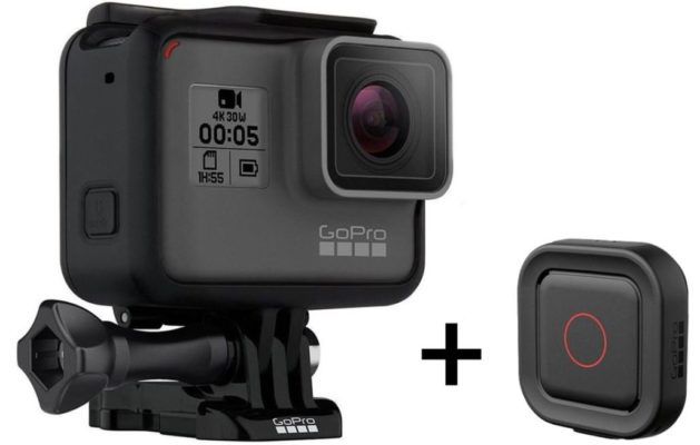 GoPro Hero5 Black Actioncam incl. Voice Remo Fernbedienung für 277€