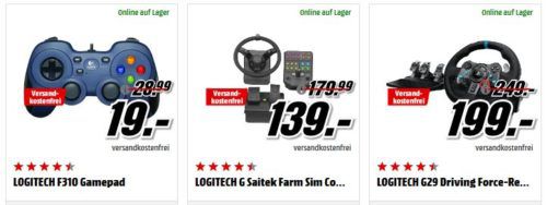 Media Markt Logitech Tiefpreisspätschicht   z.B. Logitech Z333 Multimedia Lautsprecher für 35€