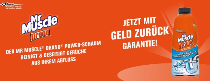 Mr. Muscle Drano Power Schaum testen