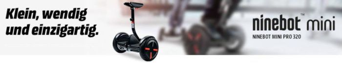 NINEBOT MINI PRO (320) Balance Board für 549€ (statt 684€)