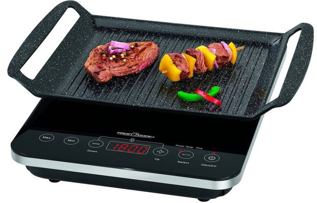 Profi Cook PC ITG 1130   2in1 Induktions Tischgrill und Einzelkochplatte für 39€ (statt 70€)