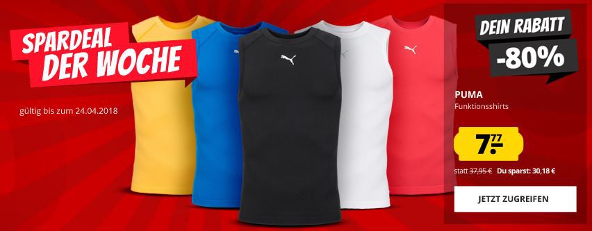 PUMA Pro Vent Baselayer Bodywear Funktions Shirt ab 7,77€