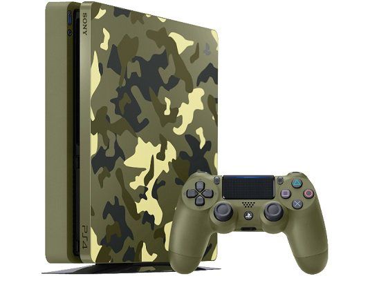 SONY PlayStation 4 1TB Green Camouflage Call of Duty WWII Ltd. Edition für 288€ (statt 340€)