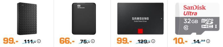 Saturn Speicher Late Night   z.B. SANDISK Ultra UHS I SDXC Speicherkarte 64 GB für 20€