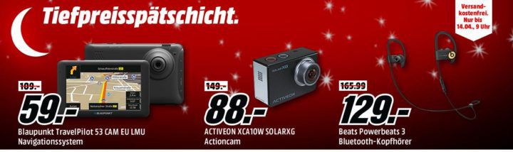 Media Markt Tiefpreisspätschicht: Sport & Fitness und Grill & Camping  u. Outdoor Zubehör z.B. DANGRILL Thor 300 PS Gasgrill für 299€ (statt 399€)