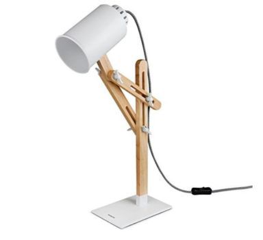 Tomons Holz Schwenkarm Designer Lampe für 23,99€