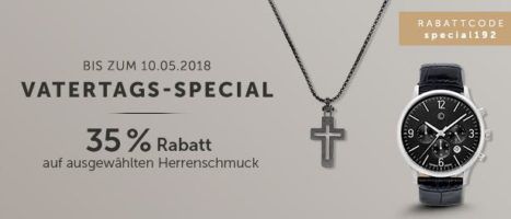 Christ mit 35 % extra Rabatt auf ausgewählten Vatertags Schmuck & Uhren