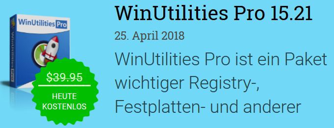 WinUtilities Pro (Windows) kostenlos