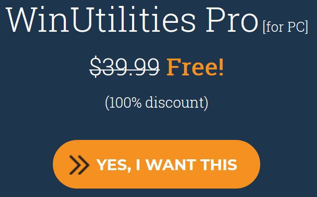 WinUtilities Pro (Lifetime Lizenz, Windows) kostenlos
