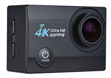 Q3H 2   4K ActionCam (16MP, 1080p/60fps, 170°, WLAN) für 19,99€