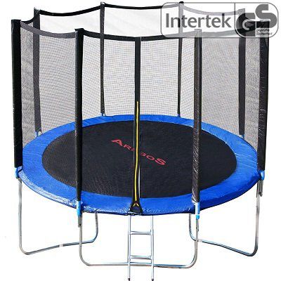 Arebos Outdoor Trampolin (305 cm) mit Sicherheitsnetz und Leiter für 128,90€ (statt 145€)