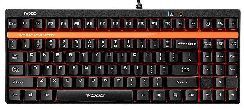 RAPOO V500   mechanische Tastatur ab 19,99€ (statt 45€)