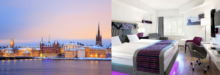 2   4 ÜN im 4* Hotel in Stockholm inkl. Frühstück, Saunanutzung & Flüge ab 149€ p. P.