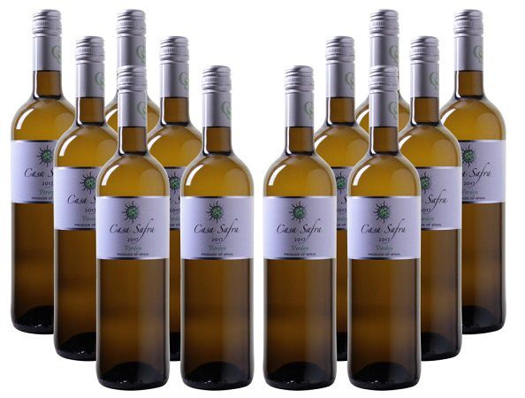 12 Flaschen Casa Safra Verdejo Castilla Weißwein für 53,83€