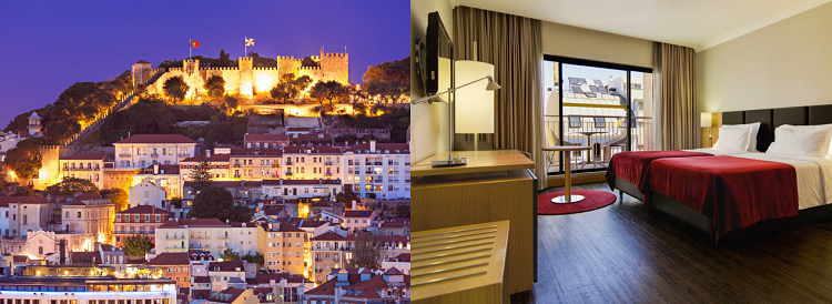 2   4 ÜN im 3* Hotel in Lissabon inkl. Flüge und Frühstück ab 119€ p. P.